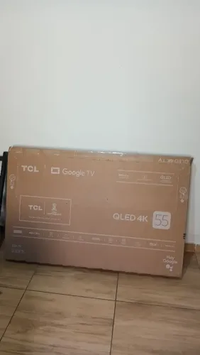 Tv marca TCL nova 55 polegadas,4 anos de garantia 