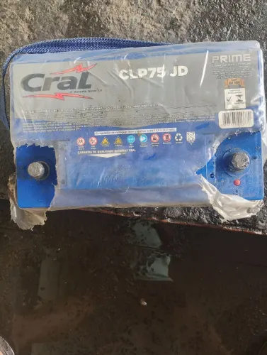 bateria cral 75 Ah nova