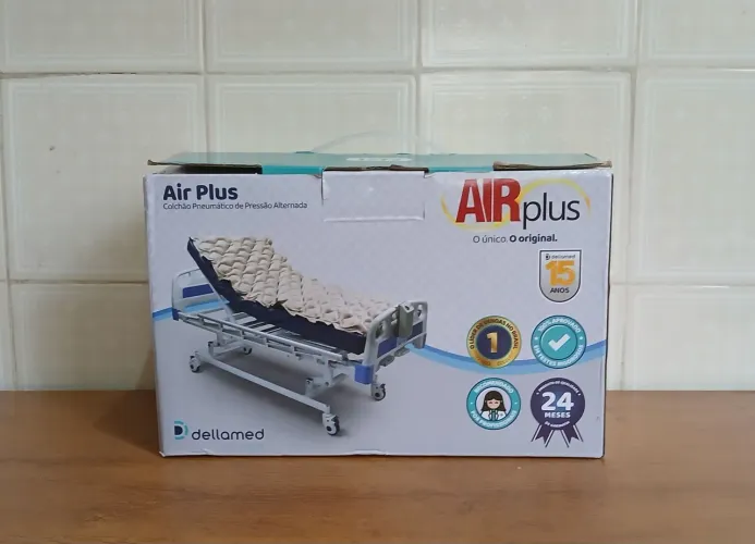 Colchão Pneumático para Tratamento de Escaras até 135 Kg Air Plus 127V Dellamed