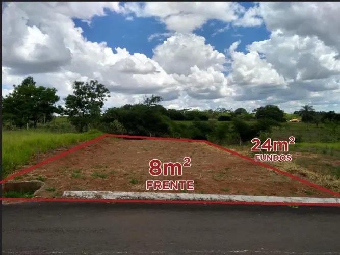Terreno de 192m² na cidade de Pérola - Loteamento Jd. Bela Vista