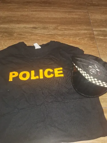 Kit fantasia carnaval policia 