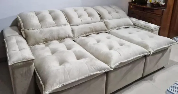 SOFÁS RETRÁTIL com pillow top 