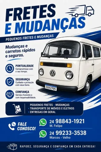 fretes e mudanças