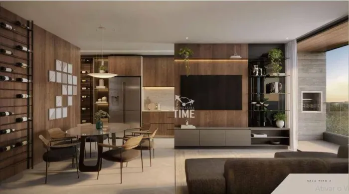 Apartamento com 2 quartos (1 suíte) à venda no Mercês, em Curitiba