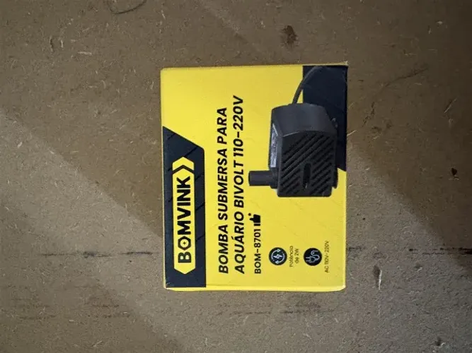 Bomba Submersa para Aquário BOMVINK BOM-8701 - Nova