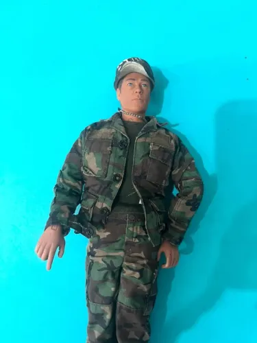 Boneco Action Figure Soldado Exército Articulado Colecionável