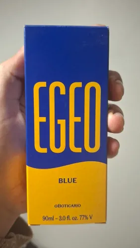 Perfume Egeo Blue Pouquíssimo usado