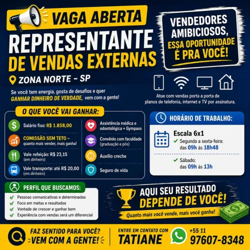 Representante de vendas