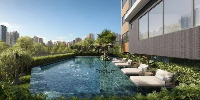 Apartamentos com varanda/sacada gourmet nas proximidades do Parque Linear Parahyba 2 no Ja