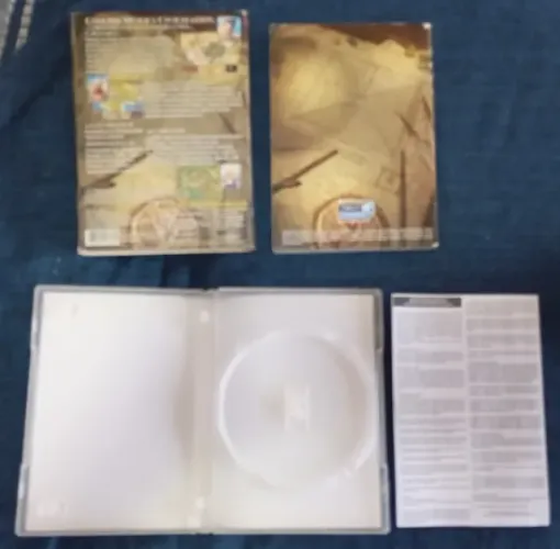 Somente Luva Estojo Manual Capa Panfleto Do Jogo PC Sid Meier's Civilization IV