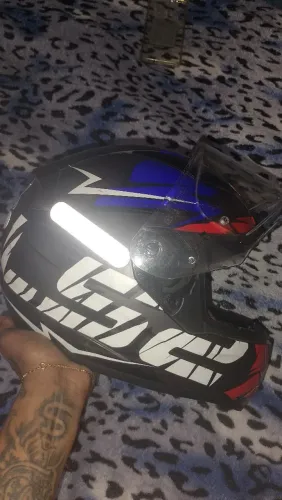 LS2 Rápido Cromo Ff353 - Preto