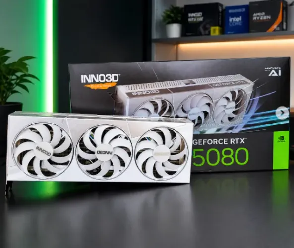 MSI RTX 5080 Inspire 3X OC 16GB GDDR7 PCIe - Placa de Vídeo