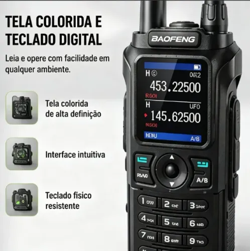 Radio Dual Band Baofeng Uv-21m - longo Alcance 
