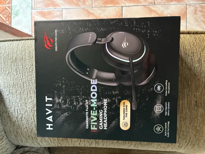 HEADSET GAME HAVIT FUXI H7 NOVO !