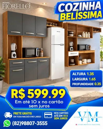 ARMÁRIO BELÍSSIMA FIORELLO 