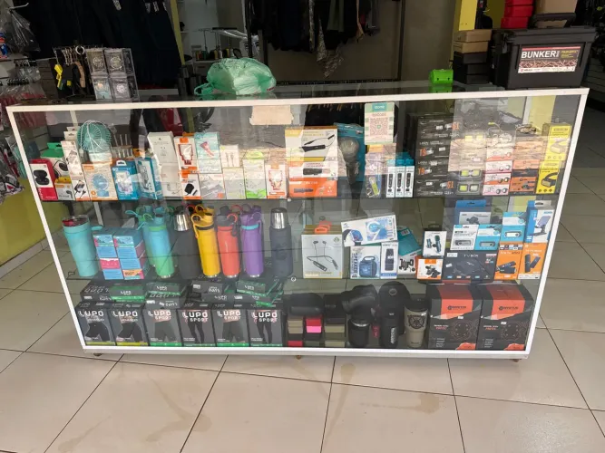 Expositor de vidro
