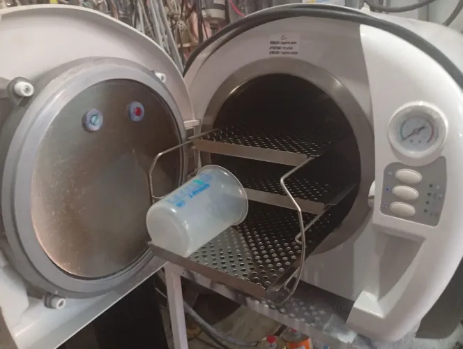 Autoclave 21lts inox semi novo.