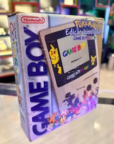 Nintendo Game Boy Color Pokémon - Edição Limitada | Semi-Novo | Original