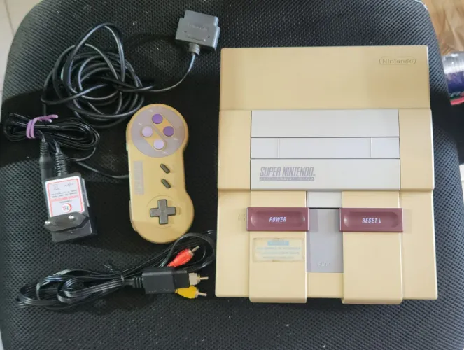 Super Nintendo Completo 