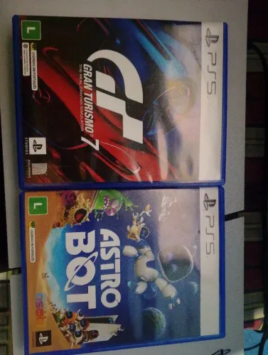 Kit 2 jogos PS5- astro bot+ Gran turismo 7