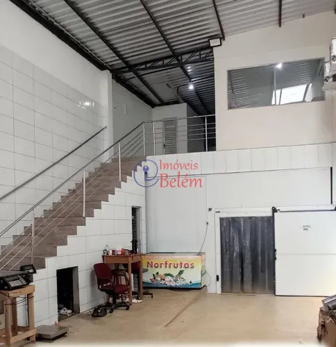 Galpão Comercial 350m² com Espaço p/ Câmara Fria - Pedreira - Belém