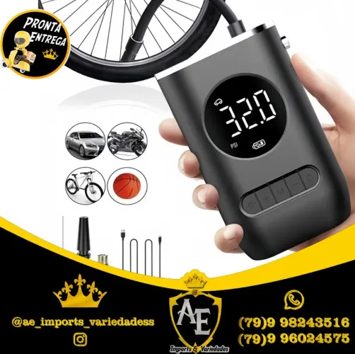 Calibrador de pneus portaril