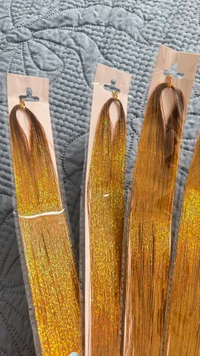 Brilho de cabelo / tinsel hair