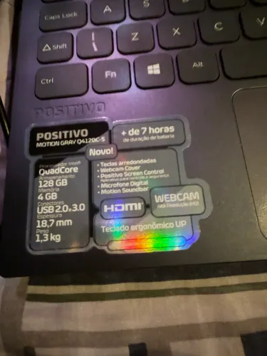 Notebook Positivo Motion Q4128C-S (Para Peças / Não Liga)