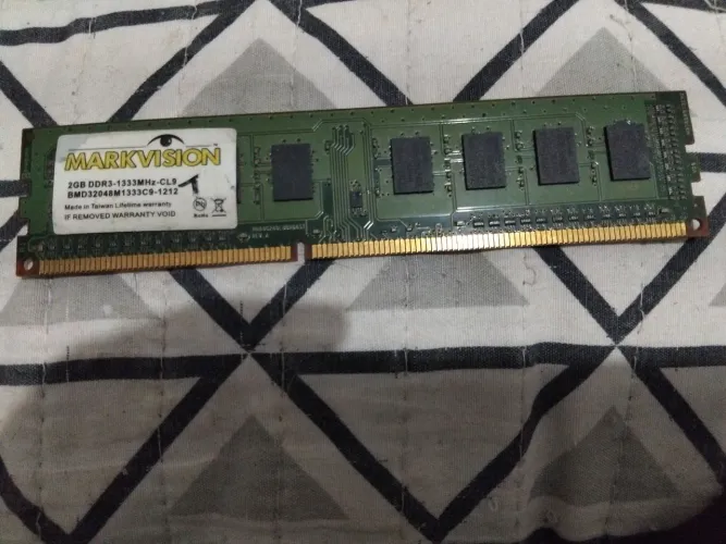 Pentes de memória ram ddr3 2gb MarkVision