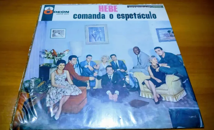 LP Vinil Hebe Camargo Anos 1960 Comanda o Espetáculo