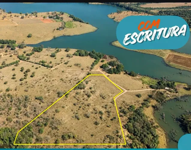 Terreno de 5 Hectares às Margens da Represa - Com Escritura