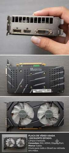 PLACA DE VÍDEO GTX 1660 6 GB SUPER