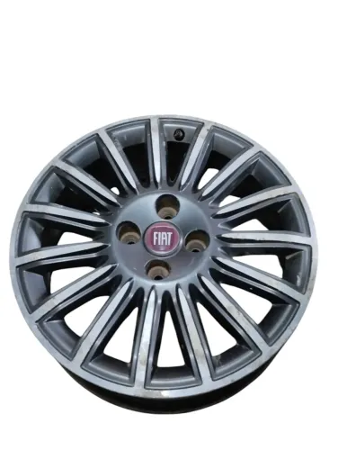 Roda Liga Leve Aro 16 Fiat Linea Palio Pulse Mobi Marea  Preto/prata