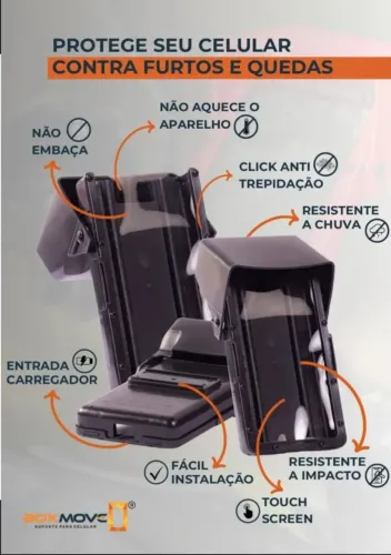 Suporte de celular a prova d'água boxmove