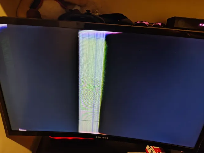 Monitor Samsung 24" placa com defeito