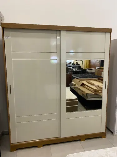 Guarda Roupa Verg com Espelho 2m