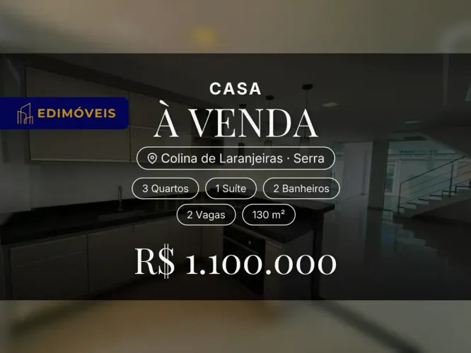 Oportunidade: casa com 2 quartos em Colina de Laranjeiras!