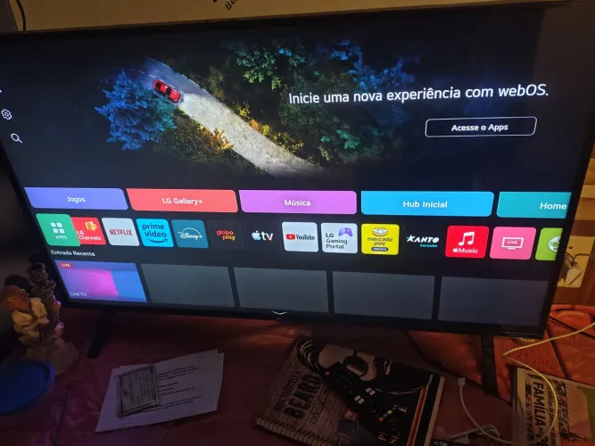 Tv esmart 43 polegadas LG semi novo