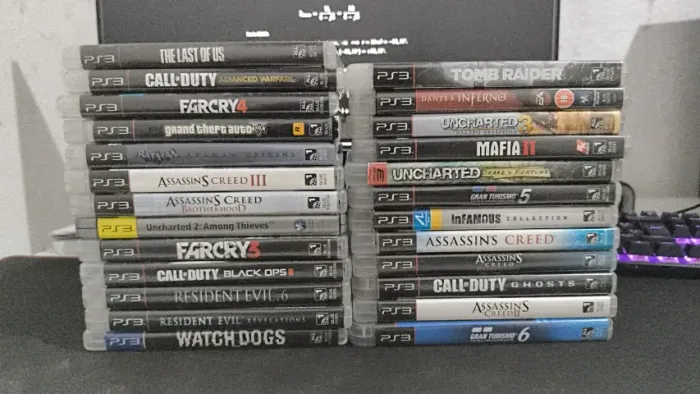 Lote 25 jogos de PS3 (só jogão, não uso mais e to desapegando)