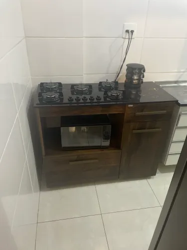 Armário base para forno e cooktop