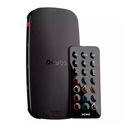 Controladora Pcyes Light Core, 9 Portas PWM+ARGB, Preto