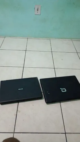 Notebook os dois um tá precisando formatar e não tem carregador o outro o conector do
