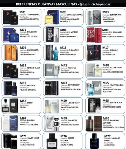 Perfumes Masculinos 