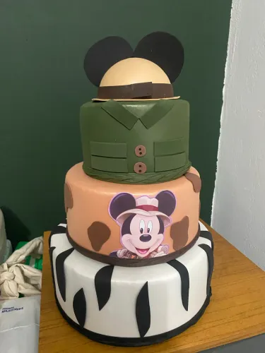 Aluguel itens festa mickey Safari 