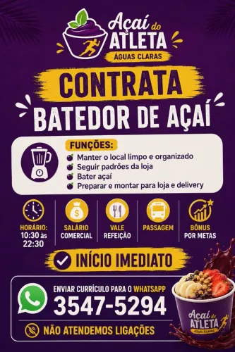 Batedor de açaí 