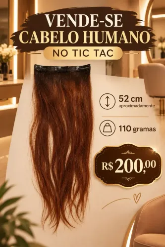 Vendo cabelo humano