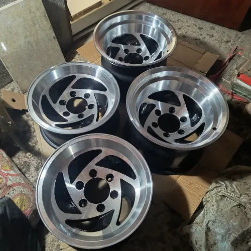 Rodas Mangels direcional 6x139 duas talas 15x7 e 15x10 