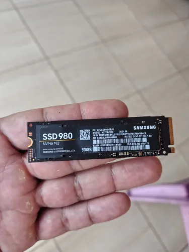 Ssd nvme 500gb Samsung funcionando perfeitamente velocidade alta etc.c.