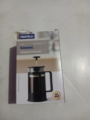 Cafeteira francesa de 600ml. Leia todo anúncio antes de comprar