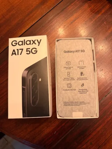 Samsung A17, 128Gb - 5G (Novo, na caixa e com Nota Fiscal)